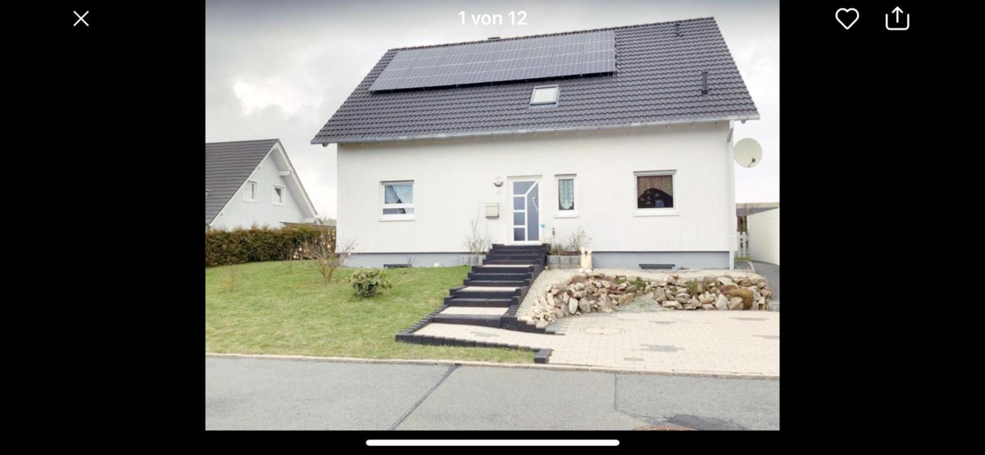 Ferienwohnung Tor Zur Natur Münchberg エクステリア 写真
